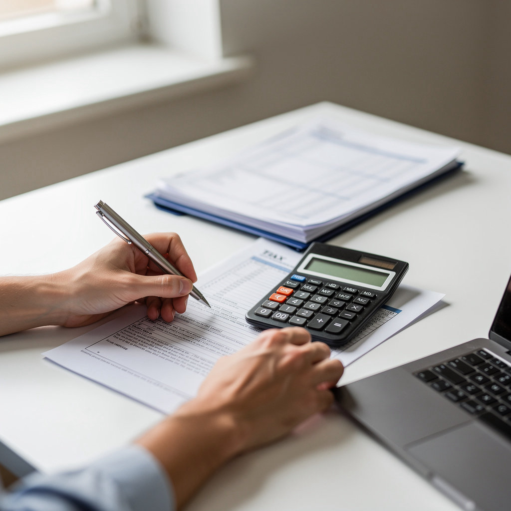 L & L Tax Services professional advisor discussing business tax strategy with a client in La Mesa