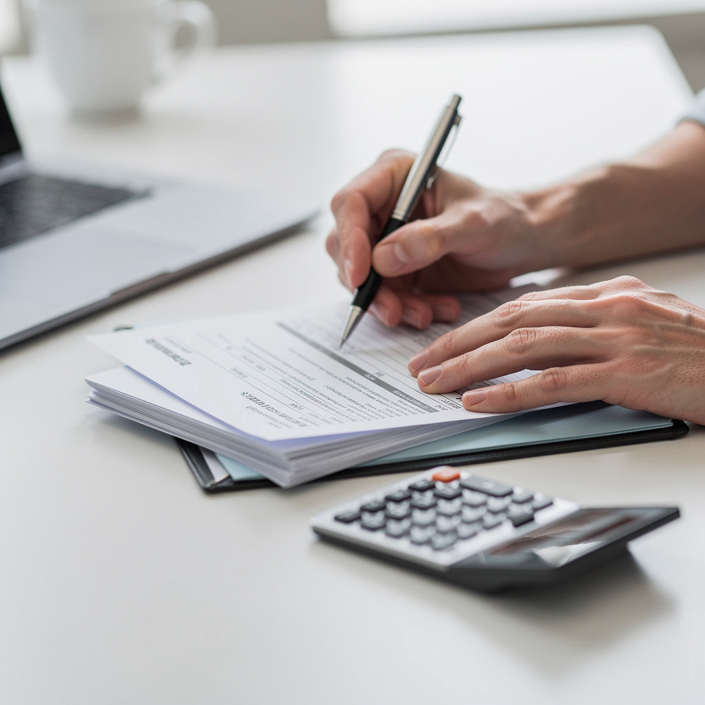 L & L Tax Services professional tax advisor meeting with a self-employed client in La Mesa, CA